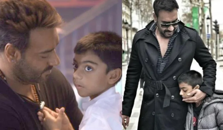 પિતા પુત્રને લડાઈ જીતવા દે છે: પુત્ર યુગ માટે અજયનો હૃદયસ્પર્શી હાવભાવ