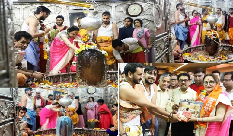 જયાપ્રદાએ મહાકાલની મુલાકાત લીધી, નવો કોરિડોર બનાવવા માટે પીએમ મોદીનો આભાર માન્યો