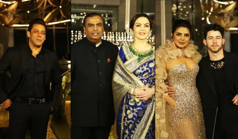 બોલિવૂડ સ્ટાર્સે અંબાણીના ફંક્શનમાં હાજરી આપી, સલમાનથી લઈને નિક-પ્રિયંકા સુધી સભાને સજાવી