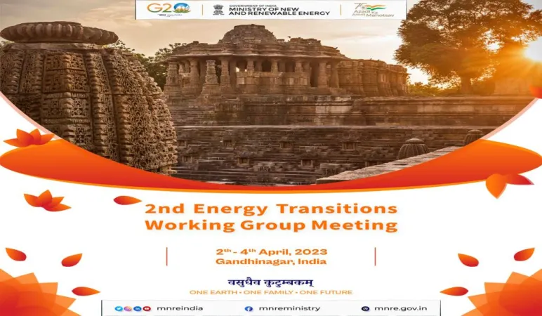 MNRE G20 એનર્જી ટ્રાન્ઝિશન વર્કિંગ ગ્રૂપની સાથે-સાથે 'ગ્રીન હાઇડ્રોજન - એક્સિલરેટિંગ નેટ-ઝીરો પાથવેઝ' ઇવેન્ટનું આયોજન કરશે