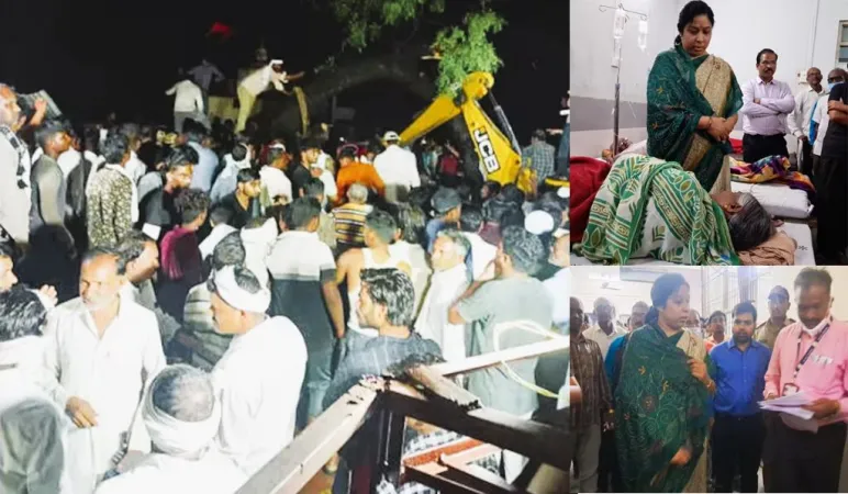 અકોલામાં ભારે વરસાદ અને વાવાઝોડાને કારણે મંદિરના શેડ પર જૂનું લીમડાનું ઝાડ પડ્યું, 7ના દર્દનાક મોત, 36 ઘાયલ