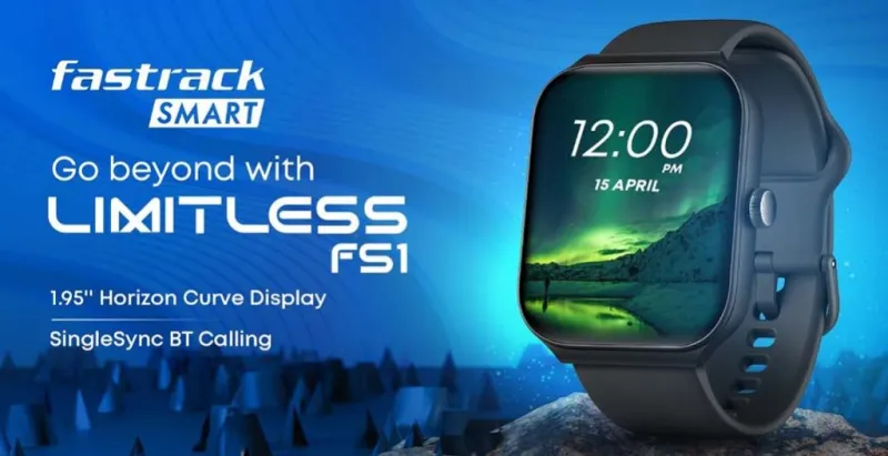 ફાસ્ટ્રેક દ્વારા લિમિટલેસ FS1 સ્માર્ટવૉચ લૉન્ચ કરવામાં આવી, એમેઝોન ઈન્ડિયા  ઉપર માત્ર રૂપિયા 1995માં ઉપલબ્ધ થશે
