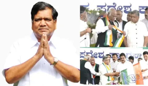કર્ણાટકના પૂર્વ સીએમ જગદીશ શેટ્ટર ભાજપની હોડીમાંથી કૂદી પડ્યા, "હૃદયપૂર્વક કોંગ્રેસમાં જોડાયા ..."