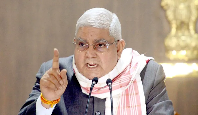 ભારતની લોકશાહી વૈશ્વિક માપદંડો પર "સૌથી કાર્યાત્મક" ક્રમાંકિત છે: ઉપરાષ્ટ્રપતિ ધનખર 