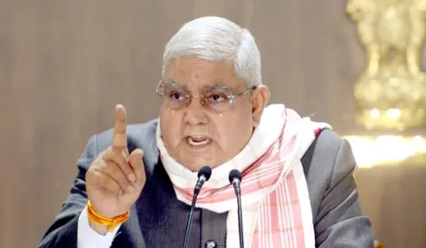 ભારતની લોકશાહી વૈશ્વિક માપદંડો પર "સૌથી કાર્યાત્મક" ક્રમાંકિત છે: ઉપરાષ્ટ્રપતિ ધનખર 