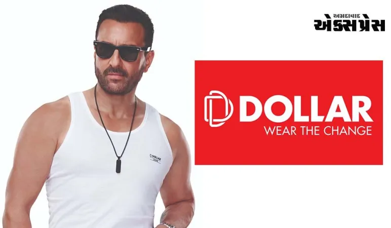 ડોલર લહરના બ્રાન્ડ એમ્બેસેડર તરીકે ડોલરે સૈફ અલી ખાનને ઓનબોર્ડ કર્યાં