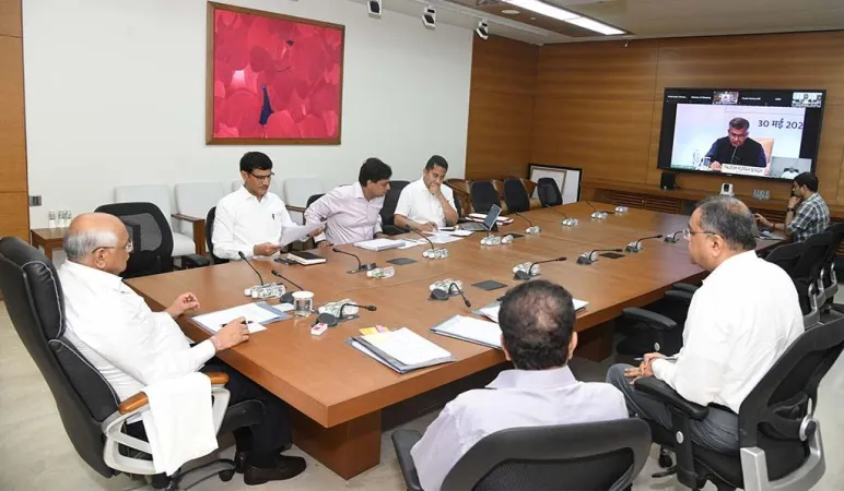 નેશનલ ઇન્ડસ્ટ્રીયલ કોરીડોર ડેવલપમેન્ટ પ્રોગ્રામની એપેક્સ કમિટીની બીજી બેઠક નવી દિલ્હીમાં યોજાઈ