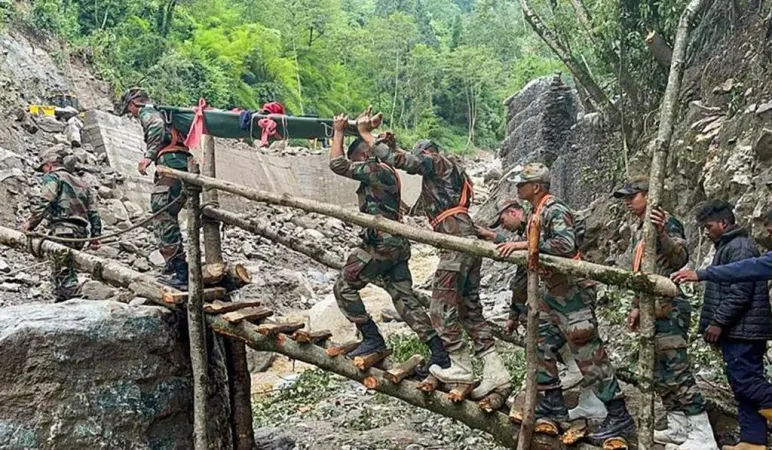 પશ્ચિમ સિક્કિમમાં વરસાદી તારાજી ચાલુ, ભારે વરસાદને કારણે વિનાશ અને વિસ્થાપન થયું 