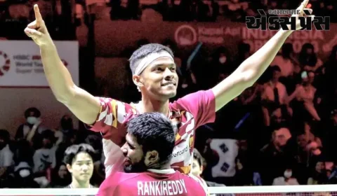 ભારતીય બેડમિન્ટન સ્ટાર સાત્વિક સાઈરાજે રચ્યો ઈતિહાસ