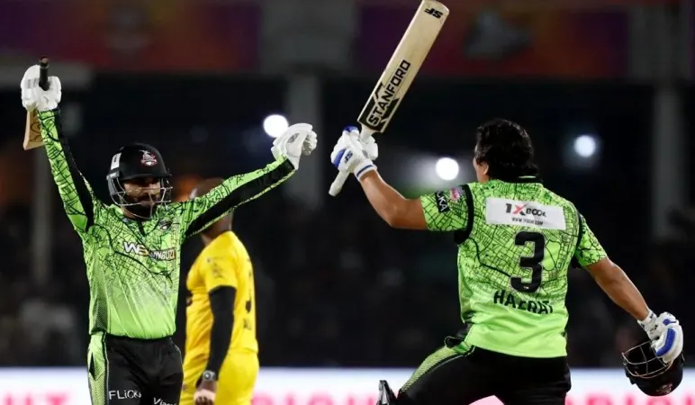 આફ્રો T10 માં હઝરતુલ્લાહ ઝાઝાઈના અણનમ પ્રદર્શન સાથે ડરબન કલંદર્સે ફરી ઇતિહાસ લખ્યો