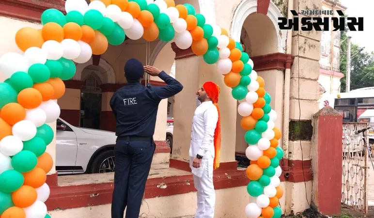 રાજપીપળા નગરપાલિકા ખાતે સ્વાતંત્ર્ય દીને પાલિકા પ્રમુખના કુલદીપસિંહ ગોહિલના હસ્તે ધ્વજવંદન કરાયું