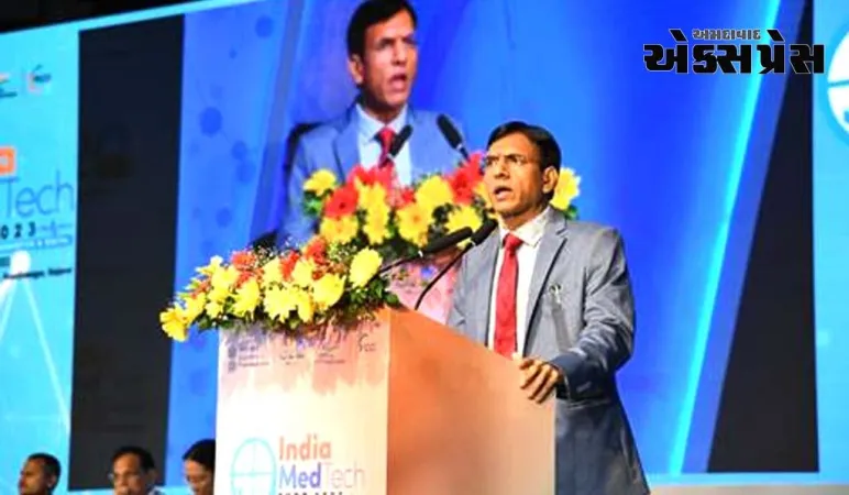 ડૉ. મનસુખ માંડવિયાએ ઇન્ડિયા મેડટેક એક્સ્પો 2023નું ઉદઘાટન કર્યું