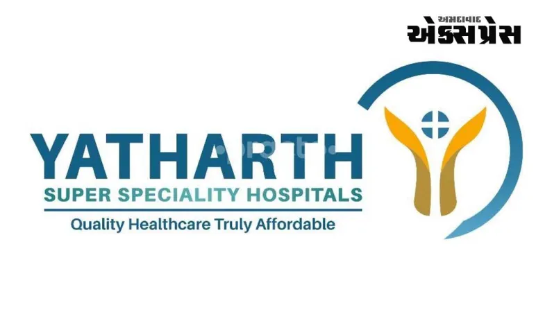 યથાર્થ હોસ્પિટલ્સની રેવન્યુ વાર્ષિક 39% ગ્રોથ સાથે રૂ. 1,545 મિલિયન થઈ, EBITDA  YoY 61% વધ્યો, PAT YoY 73% વધ્યો