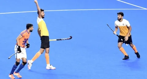 સેન્ટ્રલ સચિવાલયે ગોલ્ડ કપ હોકીમાં ડિફેન્ડિંગ ચેમ્પિયન આઇઓસીને હરાવી