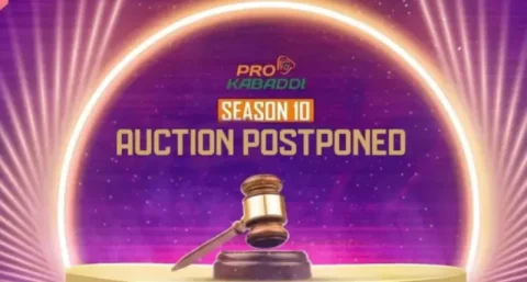 પ્રો કબડ્ડી લીગ સીઝન-10 ખેલાડીઓની હરાજી મુલતવી