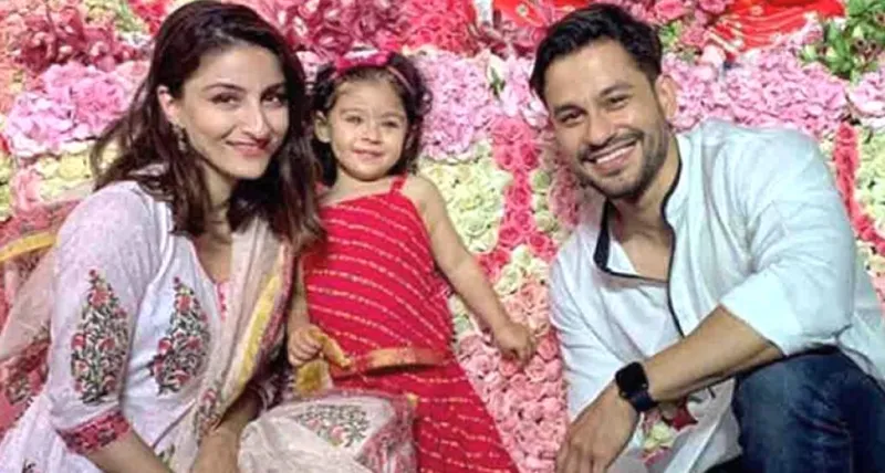 સોહા અલી ખાન, કુણાલ ખેમુએ દીકરી ઇનાયા સાથે જન્માષ્ટમીની ઉજવણી કરી
