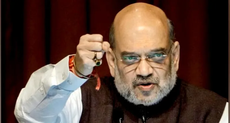 કોંગ્રેસ પર અમિત શાહની મજાક: “તીન તિગડા-કામ બિગડા”