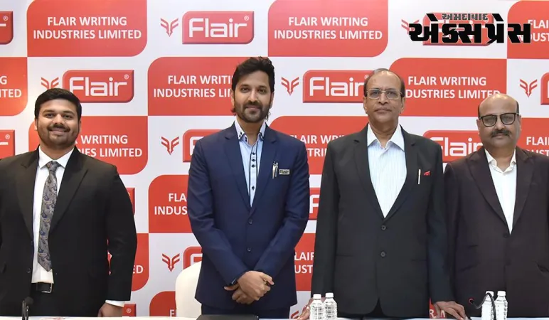 ફ્લેર રાઇટિંગ ઇન્ડસ્ટ્રીઝ લિમિટેડનો આઈપીઓ બુધવાર,  22 નવેમ્બર, 2023ના રોજ ખુલશે