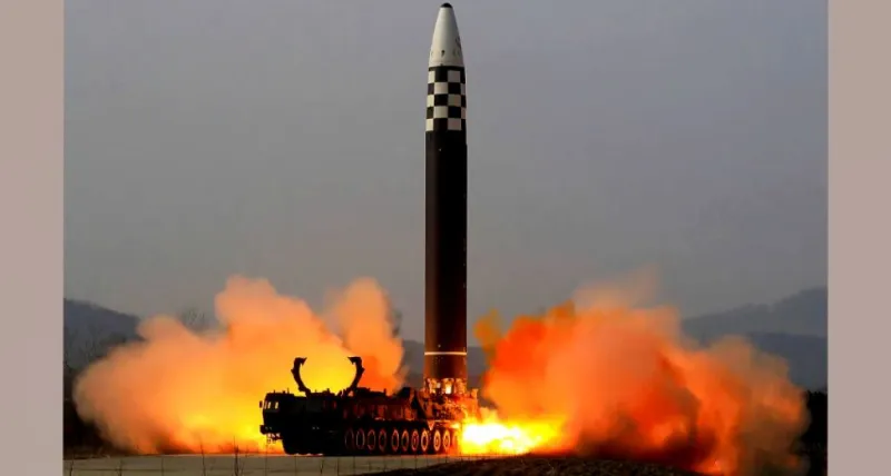 ઉત્તર કોરિયાએ અનિશ્ચિત બેલિસ્ટિક મિસાઈલ લોન્ચ સાથે તણાવ વધારી દીધો