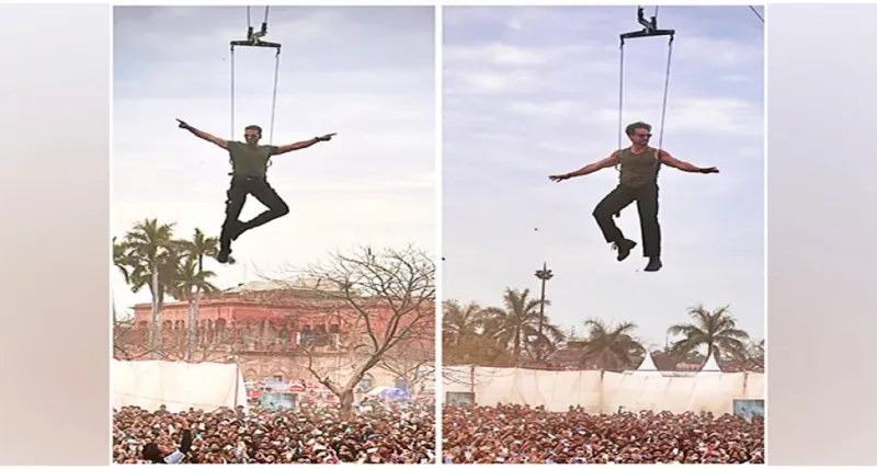 બડે મિયાં અક્ષય કુમાર, છોટે મિયાં ટાઈગર શ્રોફ લખનૌ પહોંચ્યા, ચાહકો પાગલ થઈ ગયા