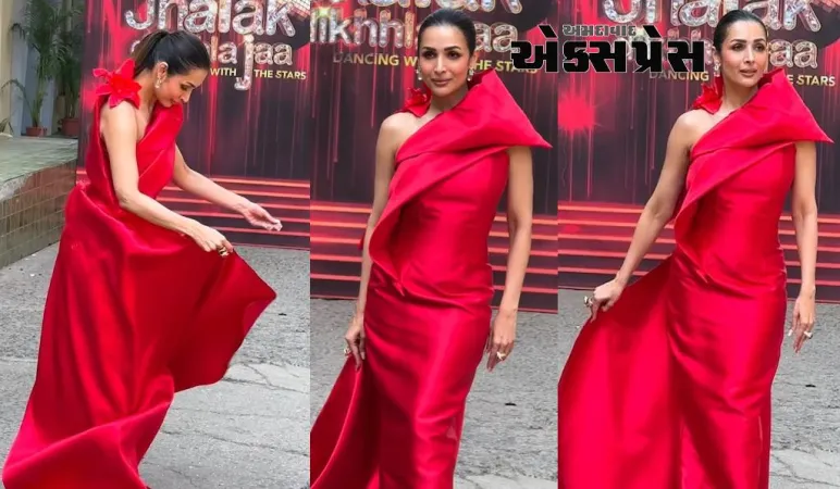 મલાઈકા અરોરાના આ રેડ એન્જલ લુકે હચમચાવ્યું ઇન્ટરનેટ