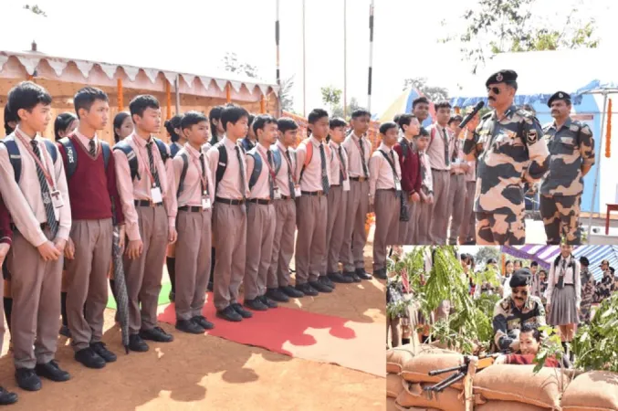 મેઘાલય: BSFની 1લી બટાલિયનએ ગારો હિલ્સમાં 58મો રાઈઝિંગ ડે ઉજવ્યો