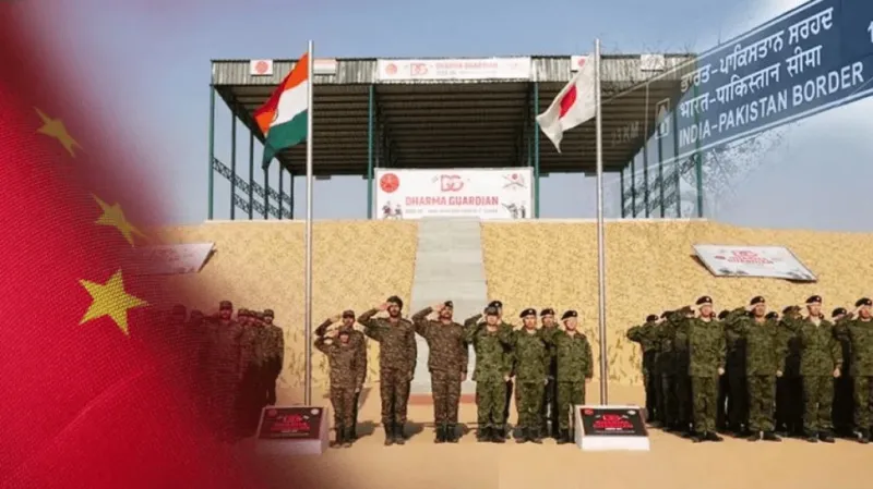  ભારત અને જાપાને પાકિસ્તાન બોર્ડર પાસે યુદ્ધ કવાયત કરી, ચીનને થશે ચિંતા?