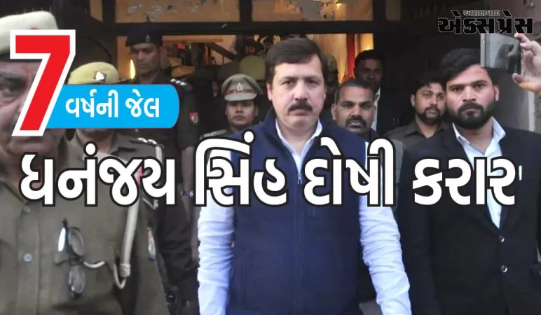 પૂર્વ સાંસદ ધનંજય સિંહને અપહરણ-ખંડણી કેસમાં 7 વર્ષની સજા, ચૂંટણી લડવા પર પ્રતિબંધ