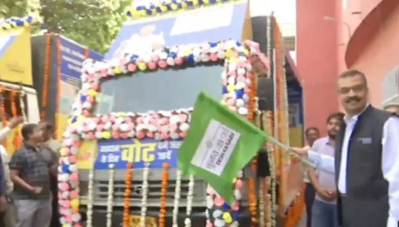 MPના મુખ્ય ચૂંટણી અધિકારીએ ભોપાલથી મતદાર જાગૃતિના વાહનોને ફ્લેગ ઓફ કર્યું