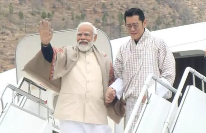 PM મોદી ભૂટાનની મુલાકાત પૂર્ણ કરીને નવી દિલ્હી પરત ફર્યા