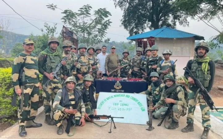 ઓડિશામાં નક્સલી આર્મ્સ વર્કશોપનો પર્દાફાશ