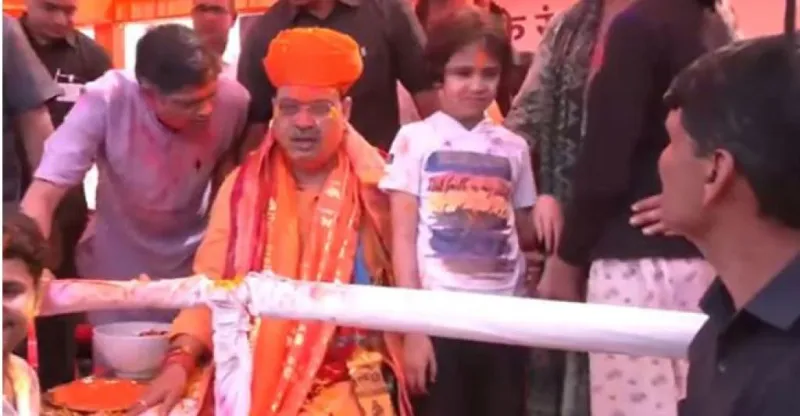 રાજસ્થાનના સીએમ ભજન લાલે હોળીની ઉજવણી કરી, હાર્દિક શુભેચ્છાઓ આપી