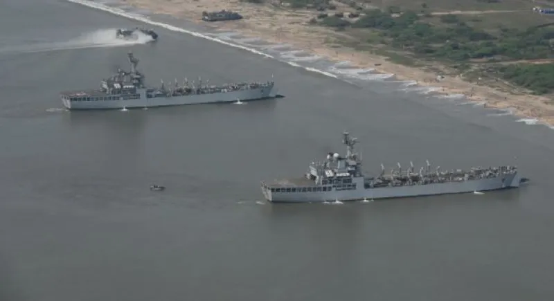 ભારત, યુએસ નેવીએ કાકીનાડામાં 'એક્સરસાઇઝ ટાઇગર ટ્રાયમ્ફ'નું આયોજન કર્યું