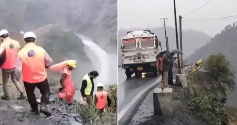 જમ્મુ-શ્રીનગર નેશનલ હાઈવે પર ટેક્સી ખાડી નીચે ખાબકતાં દસનાં મોત