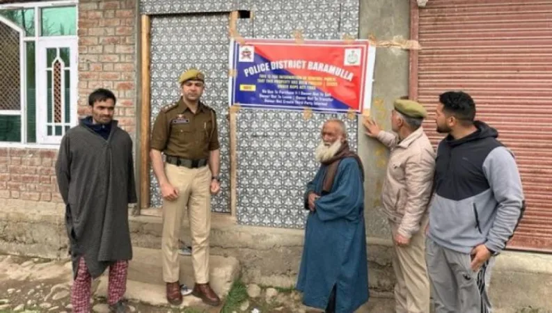 J-K પોલીસે ડ્રગ પેડલર પાસેથી 20 લાખની ગેરકાયદેસર મિલકતો જપ્ત કરી 