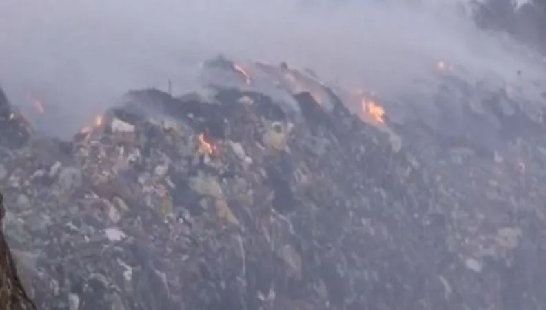 Tamil Nadu :  તમિલનાડુના કોઈમ્બતુરમાં વેલ્લાલોર ડમ્પ યાર્ડમાં ભીષણ આગ લાગી