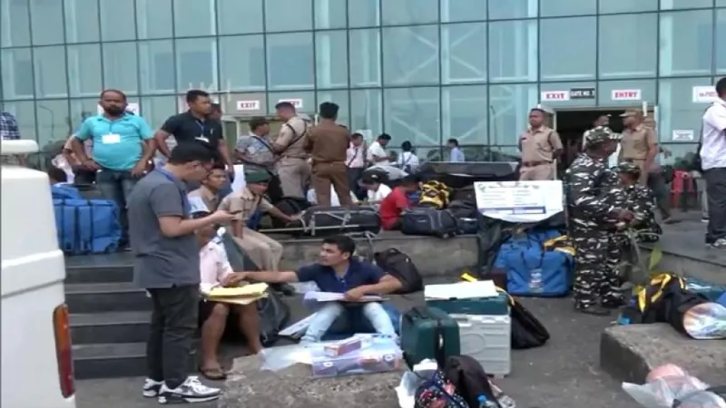 LS ચૂંટણી  તૈયારીઓ : મેઘાલય LS ચૂંટણી માટે EVM ડિસ્પેચ