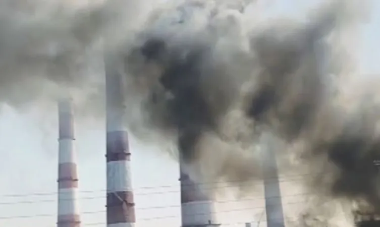 ઝારખંડમાં એનટીપીસીના તાંડવા પ્લાન્ટમાં આગ