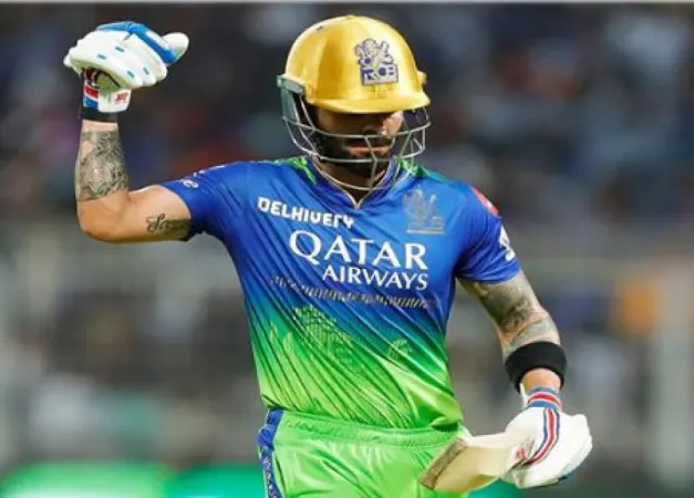 RCB vs KKR મેચમાં IPL આચાર સંહિતાના ભંગ બદલ વિરાટ કોહલીને દંડ