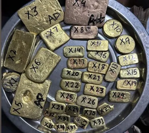 DRI મુંબઈએ આફ્રિકાથી 9.67 કિલો દાણચોરી કરેલું સોનું જપ્ત કર્યું