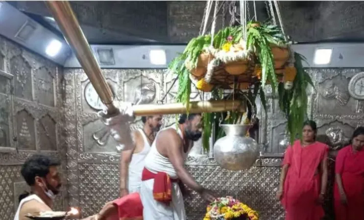 મહાકાલેશ્વર મંદિરે અખંડ જલાભિષેક માટે ગલંતિકા સમારોહનો પ્રારંભ