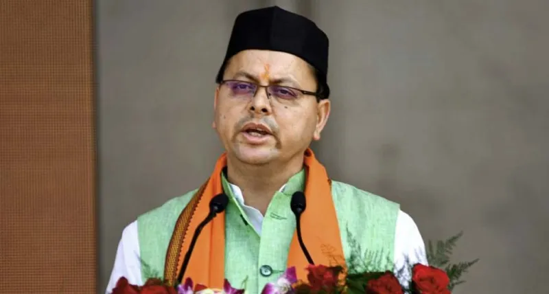 ઉત્તરાખંડના સીએમ પુષ્કર સિંહ ધામીએ કોંગ્રેસ પર 'દેશને લૂંટવાનું કાવતરું' કરવાનો આરોપ લગાવ્યો