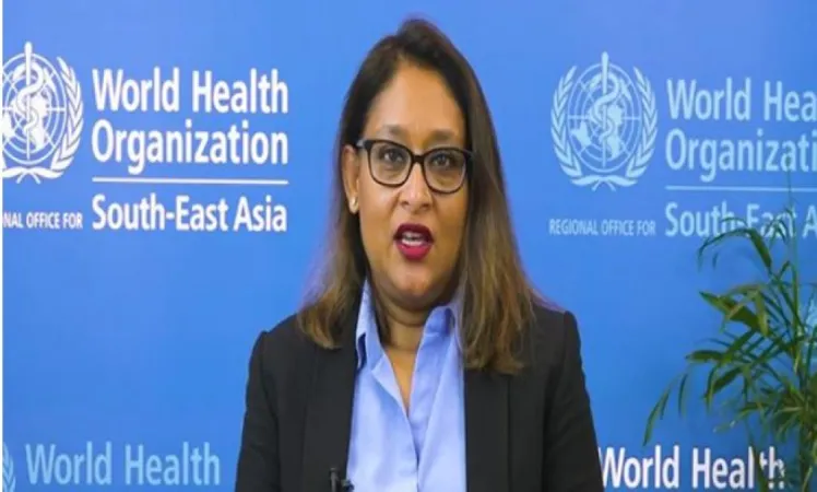 WHOના પ્રાદેશિક નિયામક સાયમા વાઝેદે મેલેરિયા નિવારણ સેવાઓમાં અસમાનતાઓ પર પગલાં લેવા હાકલ કરી