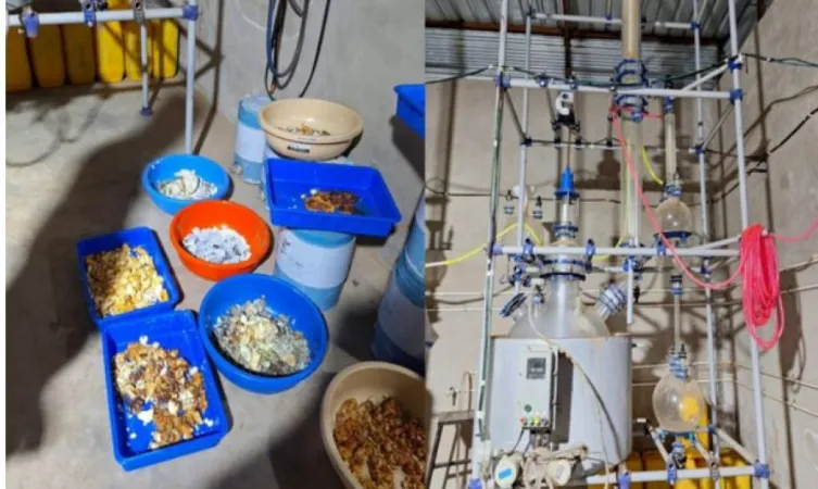 NCBએ ગુજરાત, રાજસ્થાનમાં 3 મેફેડ્રોન લેબનો પર્દાફાશ કર્યો; 7ની ધરપકડ