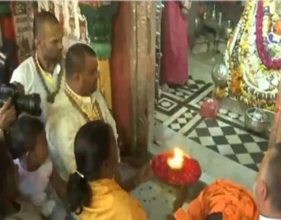 રાષ્ટ્રપતિ દ્રૌપદી મુર્મુએ અયોધ્યામાં હનુમાન ગઢી મંદિરમાં પ્રાર્થના કરી