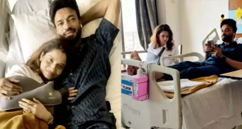 અંકિતા લોખંડે હાથની ઈજા પછી હોસ્પિટલમાં દાખલ: પતિ વિકી જૈન સાથે હૃદયસ્પર્શી ક્ષણો શેર કરી