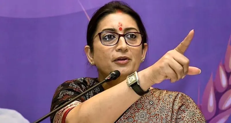 સ્મૃતિ ઈરાનીએ પ્રિયંકા ગાંધીને પ્રાઇમ ટાઇમ પર ચર્ચા કરવા પડકાર ફેંક્યો