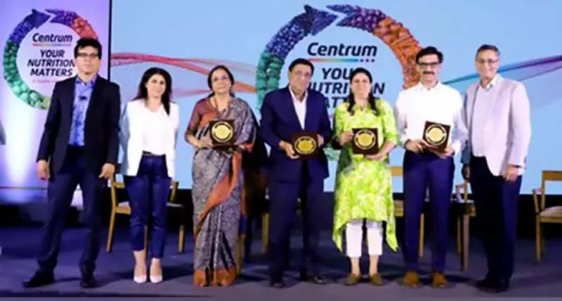 વધુ સારા સ્વાસ્થ્ય માટે મલ્ટીવિટામિન્સને પ્રોત્સાહન આપવા માટે સેન્ટ્રમે 'યોર ન્યુટ્રિશન મેટર' પહેલ શરૂ કરી