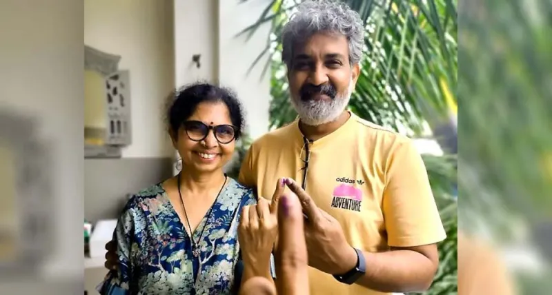 તેલુગુ સિનેમાના સ્ટાર્સ તેલંગાણા લોકસભા ચૂંટણી માટે વોટિંગ કર્યું: એસએસ રાજામૌલીએ મત આપવા દુબઈથી ઉડાન ભરી