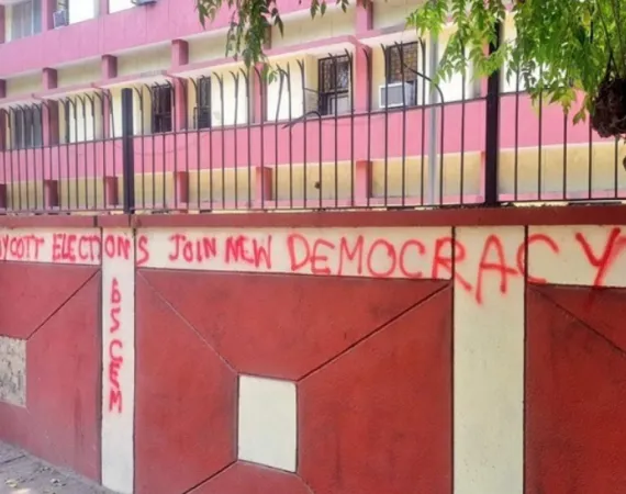 દિલ્હી યુનિવર્સિટીમાં મતદાન વિરોધી પોસ્ટરો પર FIR દાખલ કરવામાં આવી